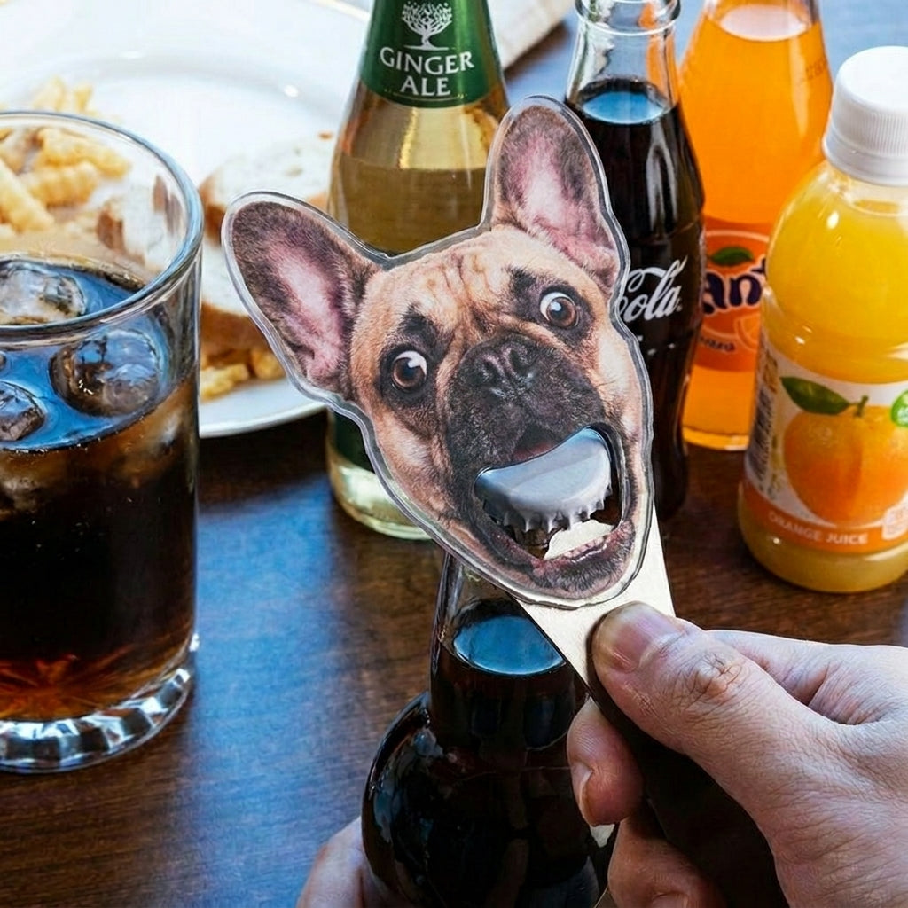 Personalized Custom Pet Face Bottle Opener