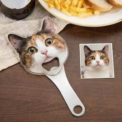 Personalized Custom Pet Face Bottle Opener