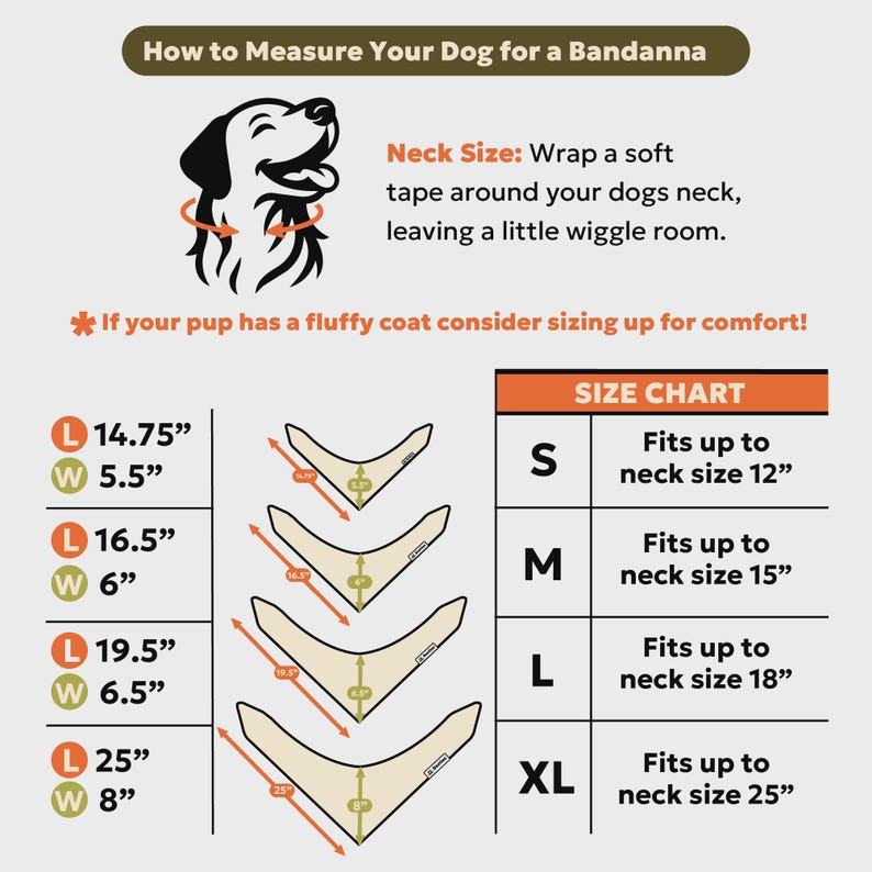 Personalized Adventure Patch Dog Bandana