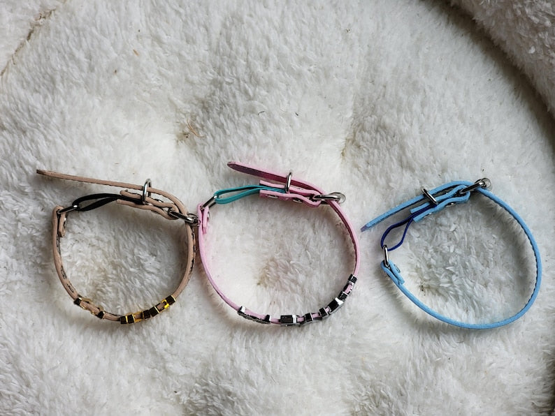 Personalized Bling Name Cat Collar