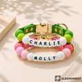 Personalized Beaded Name Collar & Leash