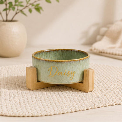 Personalized Double Pet Bowl Set