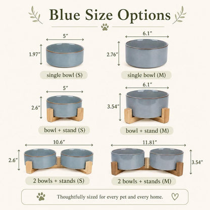 Personalized Double Pet Bowl Set
