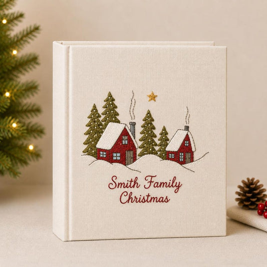 Personalized Family Christmas Keepsake Album