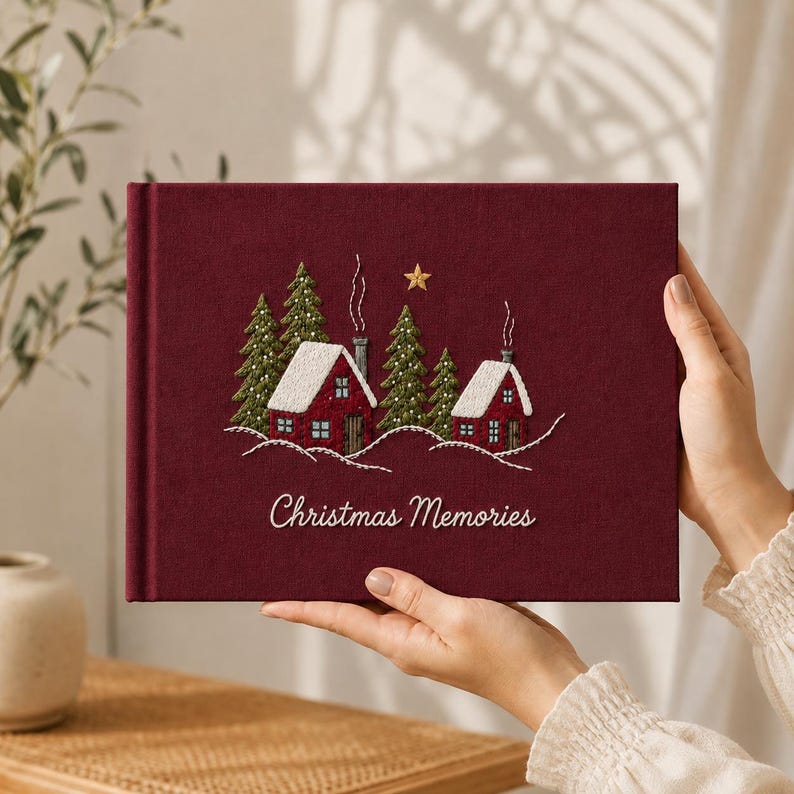 Personalized Family Christmas Keepsake Album