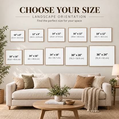 Personalized Family Photo Collage Print