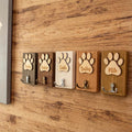 Personalized Paw Print Leash Hook