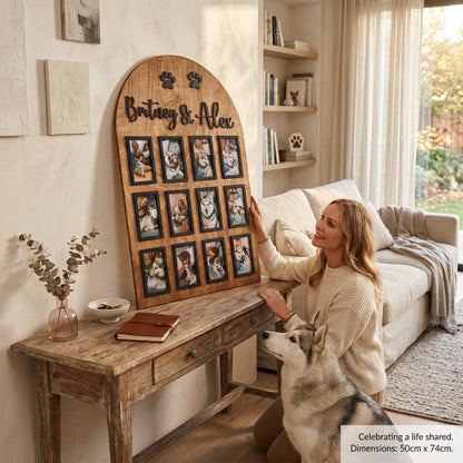 Personalized Pet Photo Memory Board