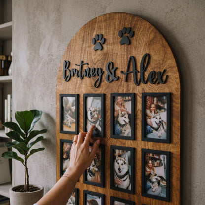 Personalized Pet Photo Memory Board