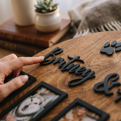 Personalized Pet Photo Memory Board