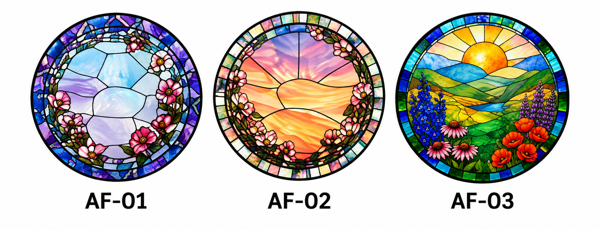 Personalized Pet Sunset Portrait Suncatcher