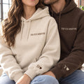 Personalized Roman Numeral Date Hoodie