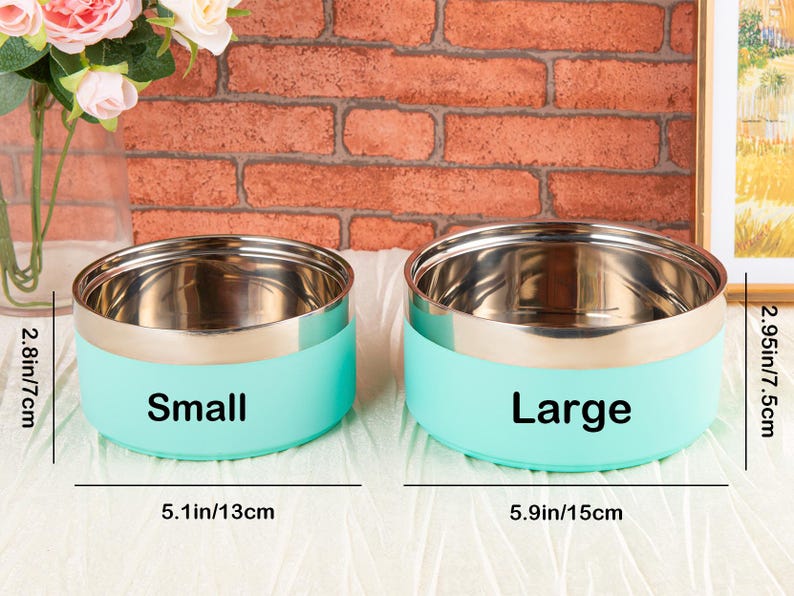 Personalized Stainless Steel Pet Bowl