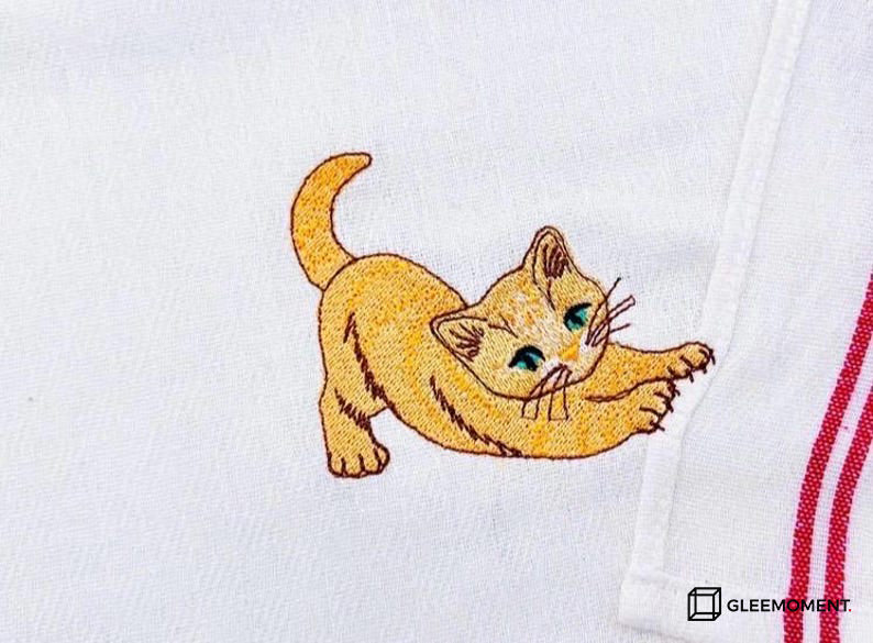 The "Biting Corner" Personalized Pet Dish Towel