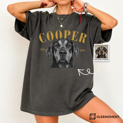 The Custom "EST." Year Pet Vintage T-Shirt