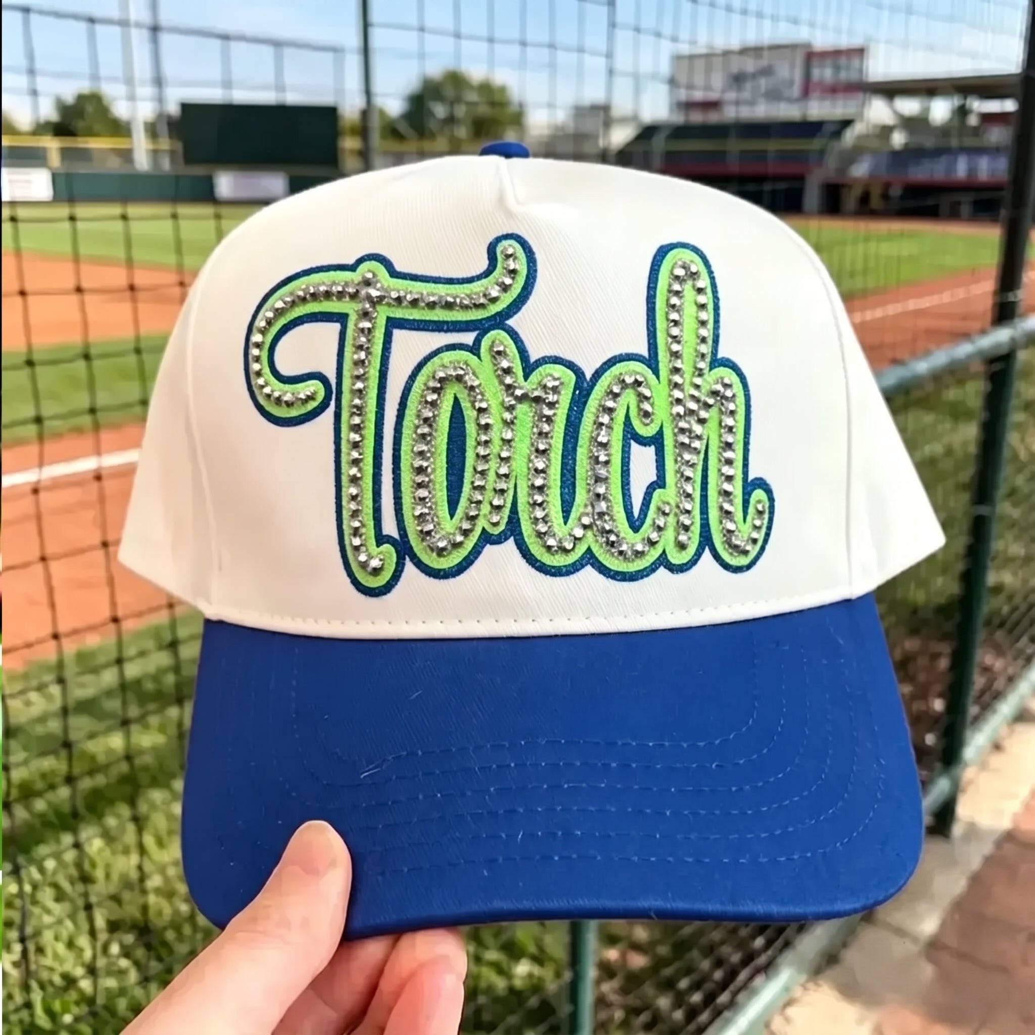 The Custom Glitter Team Retro Trucker Hat