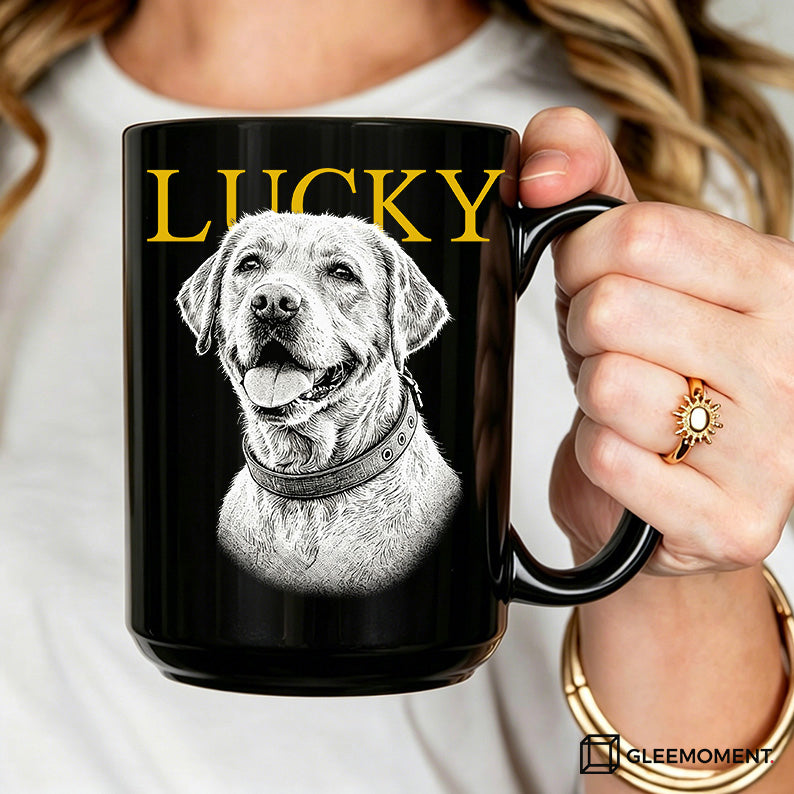The Custom Pet 90s Vintage Ceramic Mug