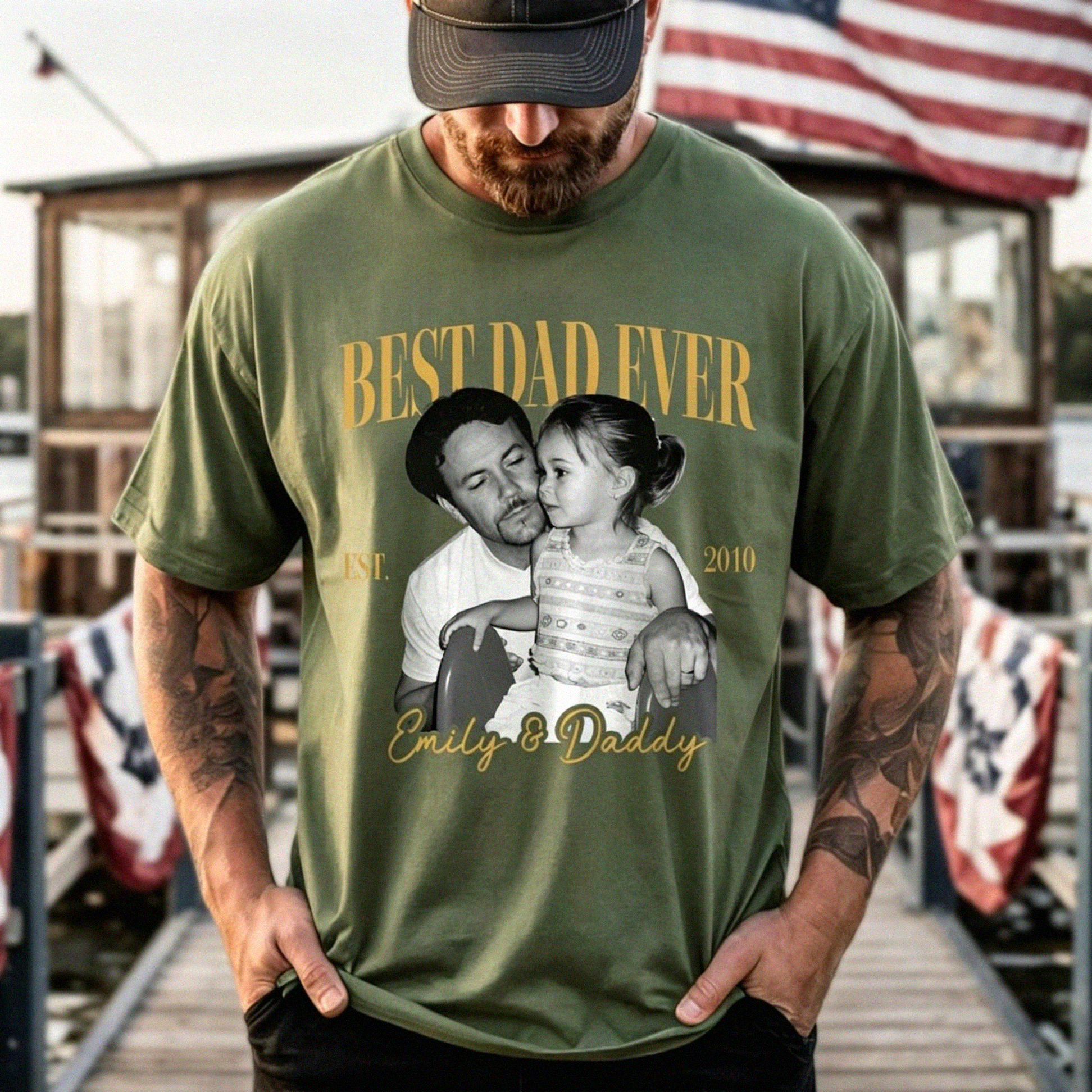 The Legacy Portrait Retro Apparel