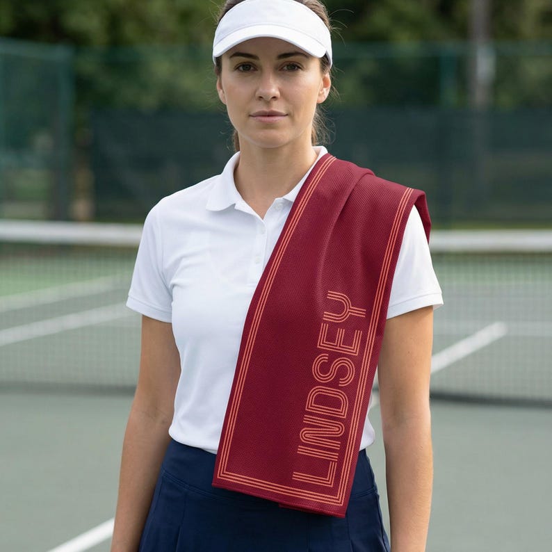 The Signature Retro Graphic Gym Towel