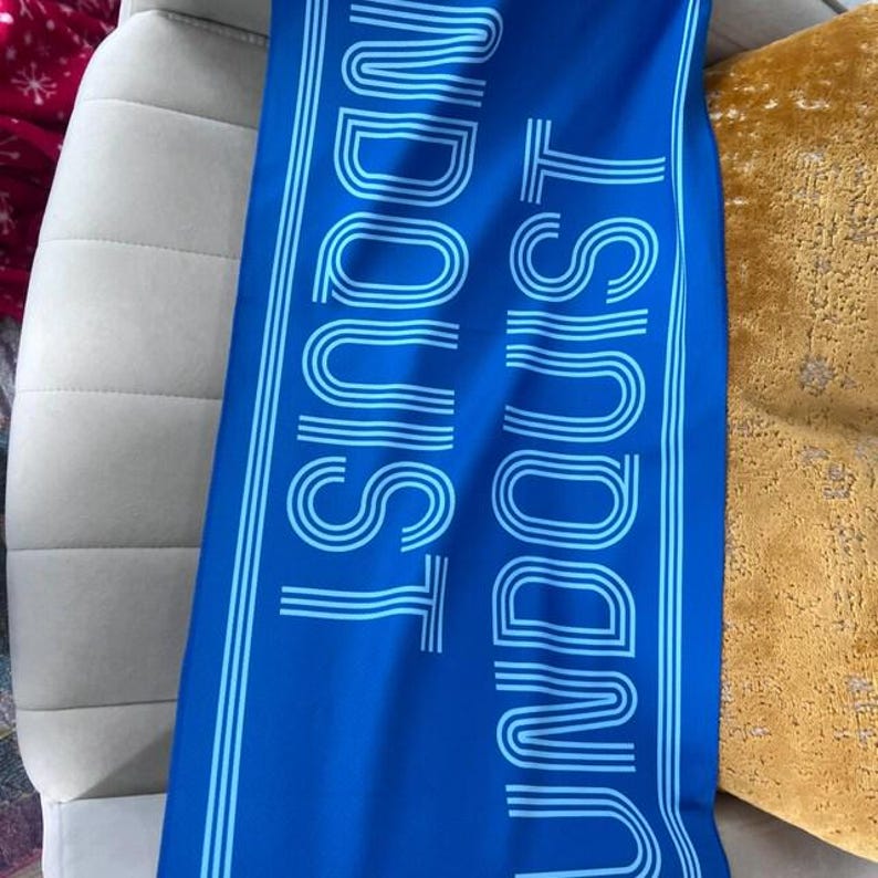 The Signature Retro Graphic Gym Towel