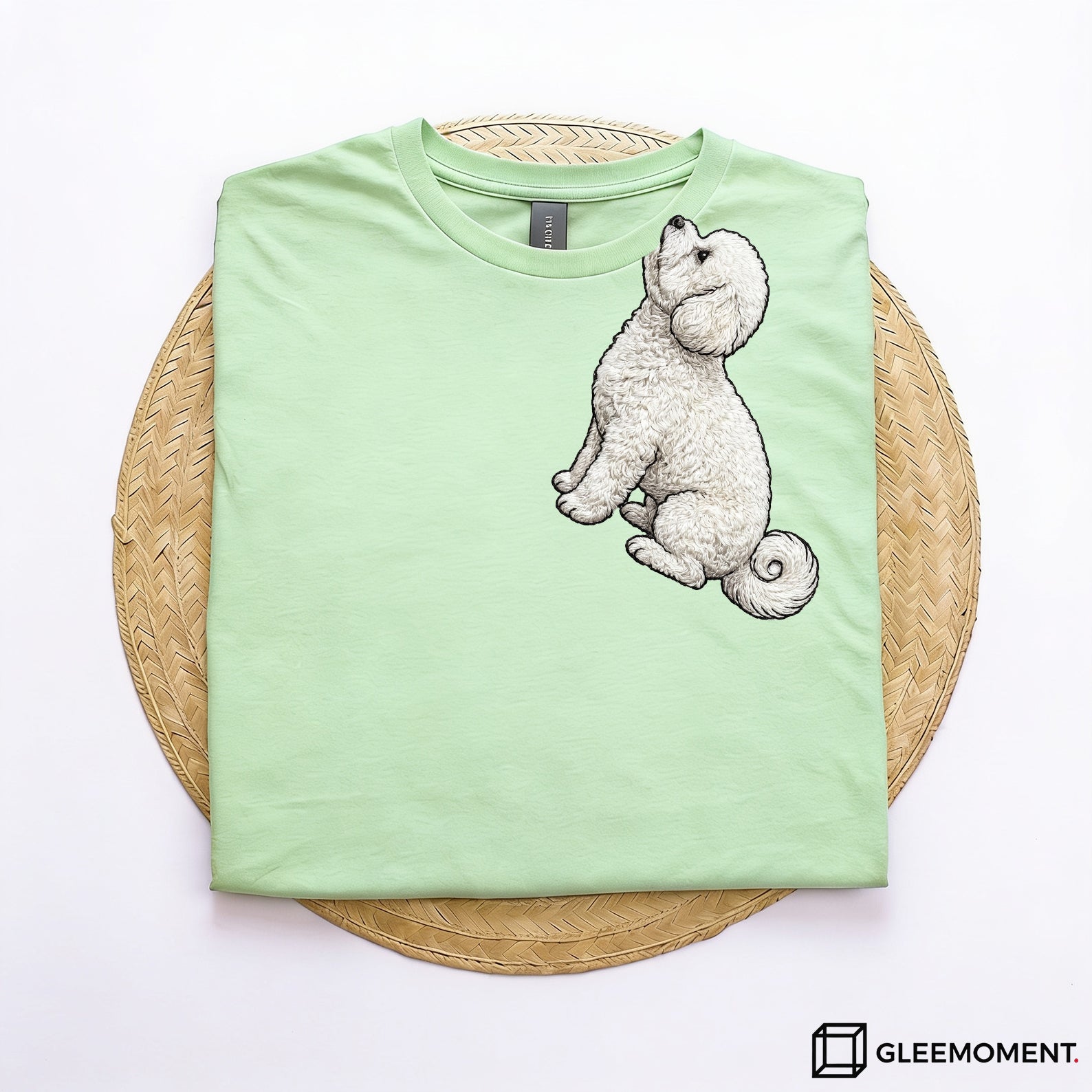 The "Biting Corner" Embroidered Pet Tee
