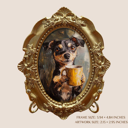 The Royal Antique Framed Pet Portrait