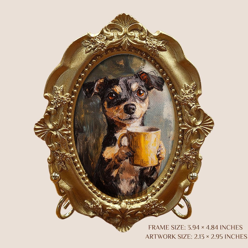 The Ornate Mini Custom Pet Painting