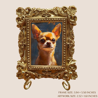 The Royal Antique Framed Pet Portrait