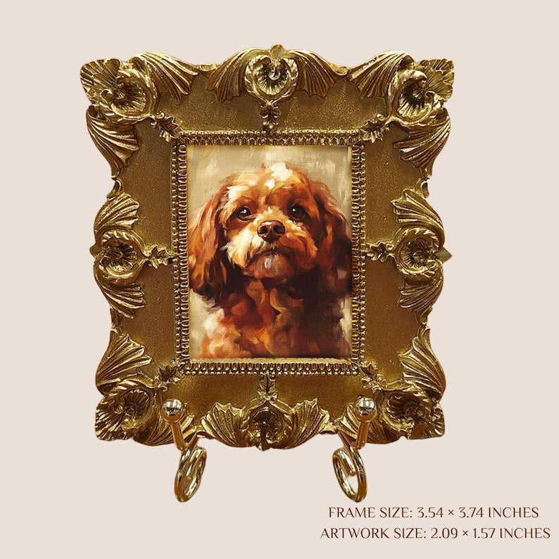 The Ornate Mini Custom Pet Painting