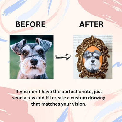 The Royal Custom Pet Portrait