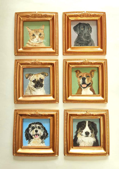 The Ornate Mini Custom Pet Painting
