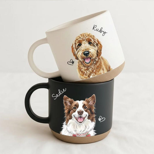 The Whimsical Custom Pet Pottery Mug
