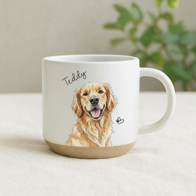 The Whimsical Custom Pet Pottery Mug