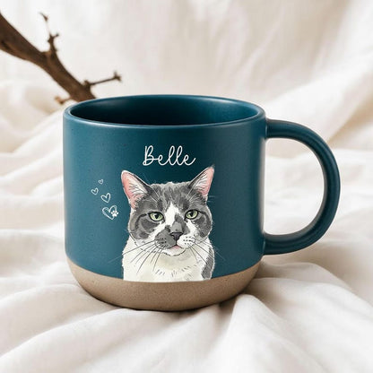 The Whimsical Custom Pet Pottery Mug