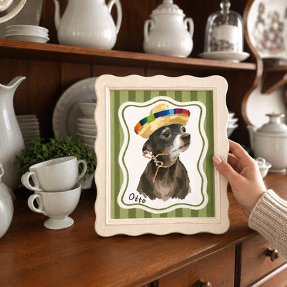 The Whimsical Custom Pet Painting Unframed