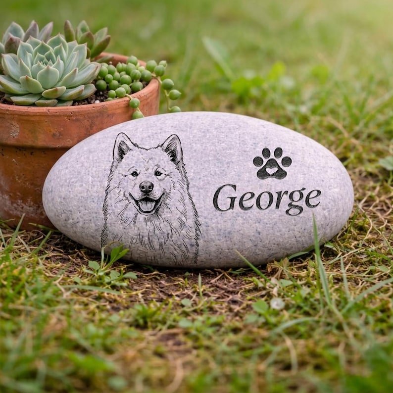 The Forever Companion Personalized Garden Stone