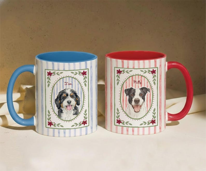 The Personalized Fur Baby Watercolor Mug