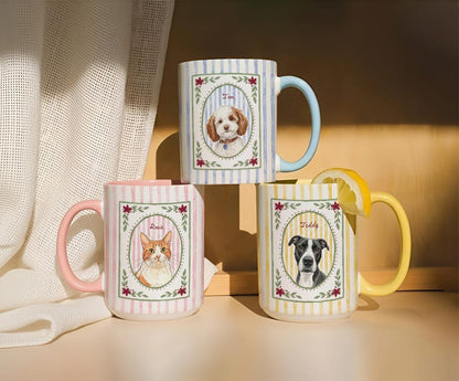 The Personalized Fur Baby Watercolor Mug