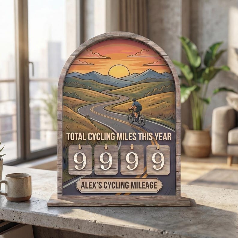 The Custom Cycling Mileage Tracker