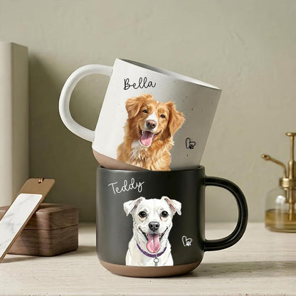 The Whimsical Custom Pet Pottery Mug