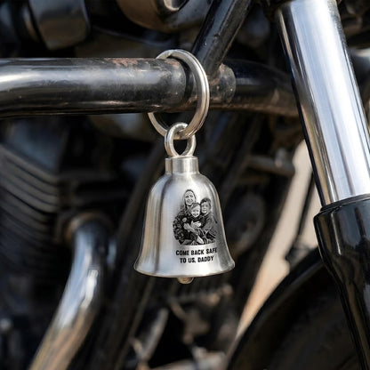 The Personalized Biker Ride Safe Bell