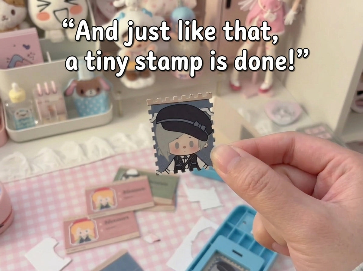 Stamp Shape Embossing Paper Punch