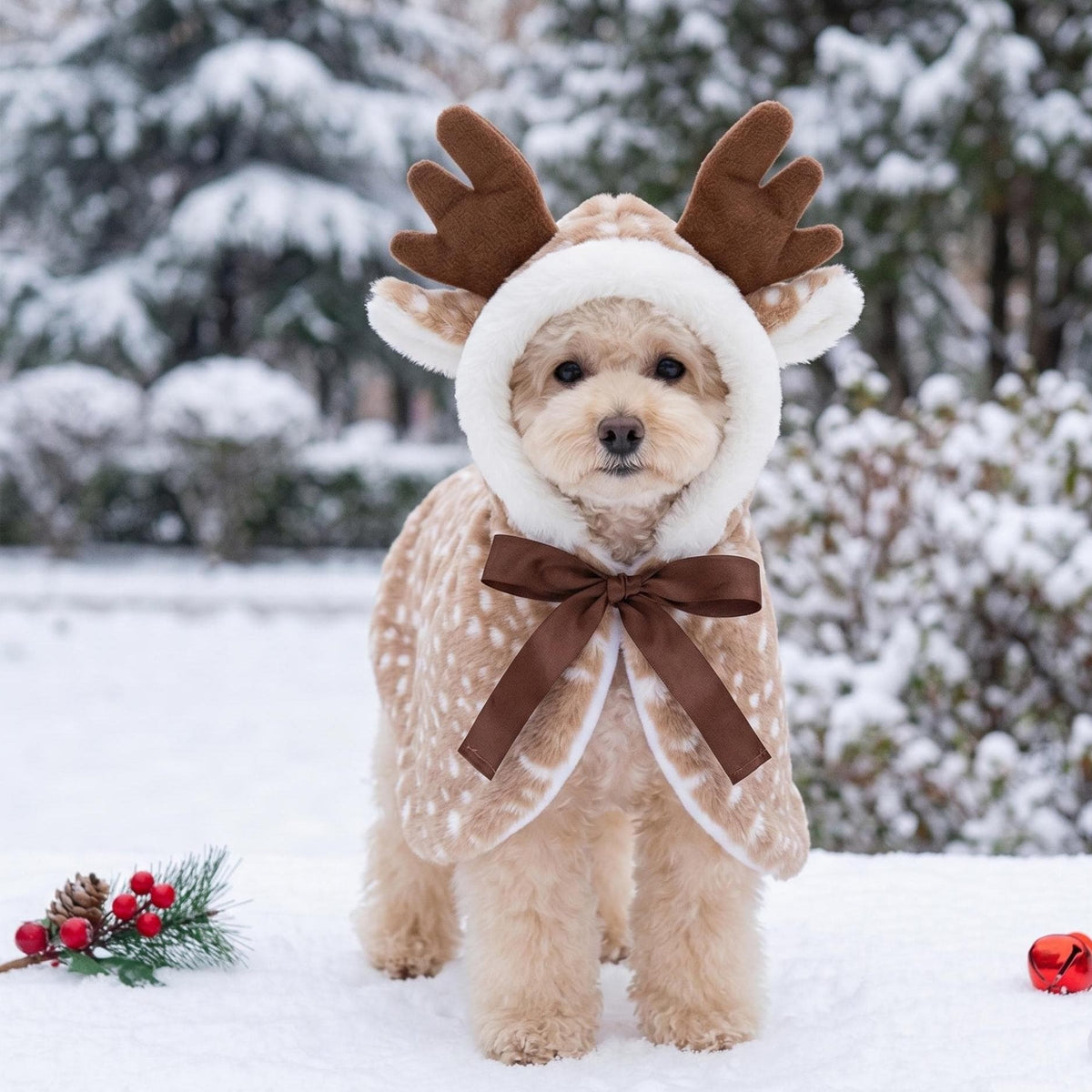 Custom Reindeer Dog Costume