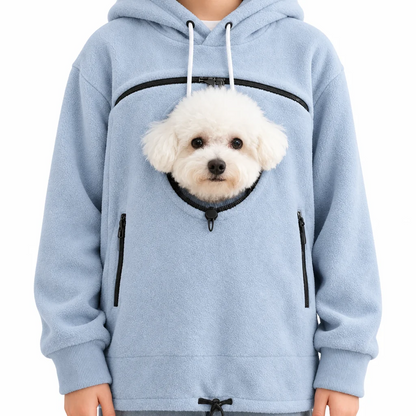 PupPocket Cozy Carrier Hoodie