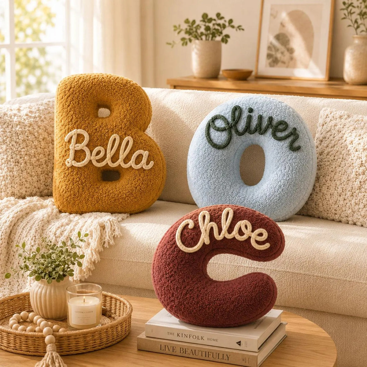 Personalized Letter Pillow