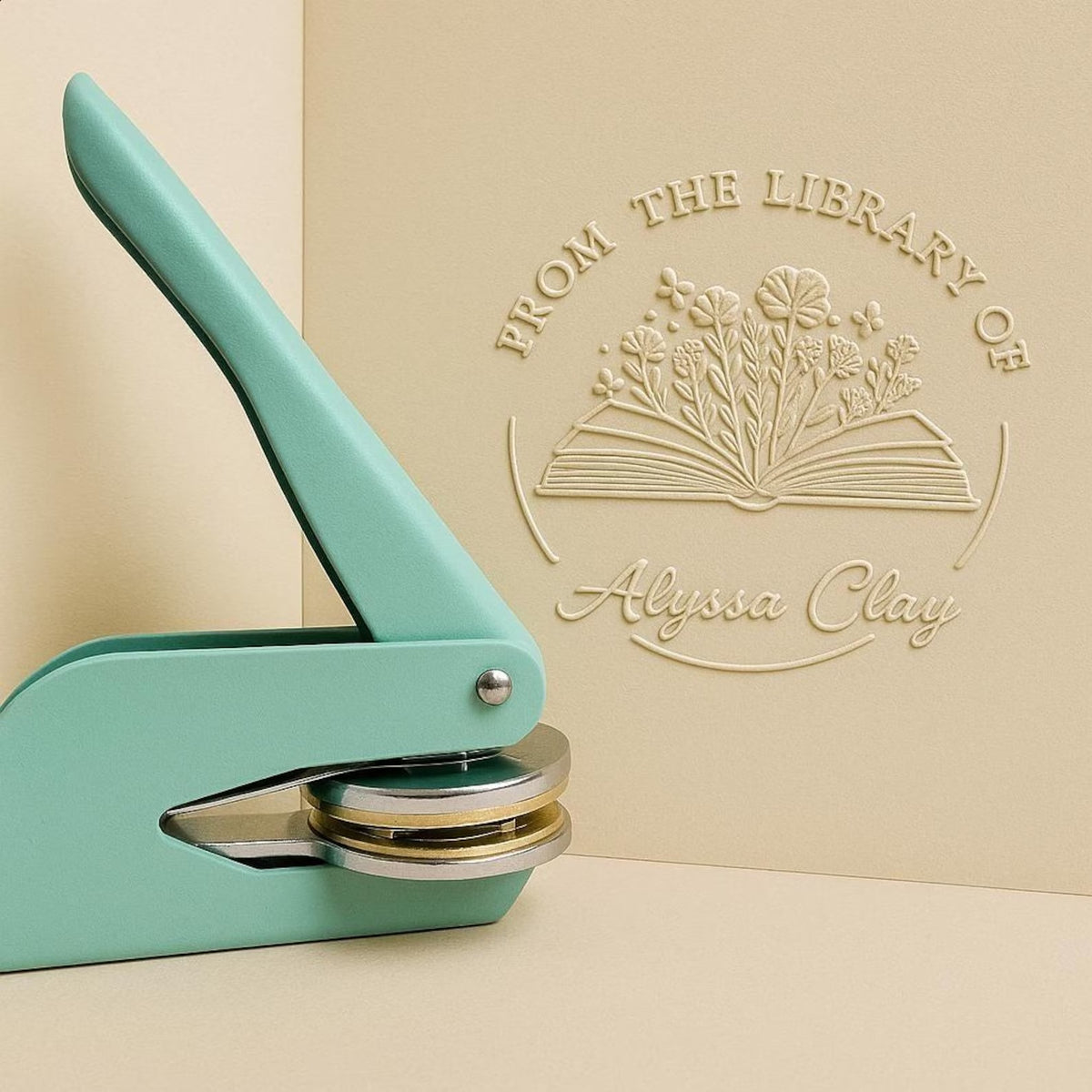 Personalized Book Embosser, Gifts for Book Lovers