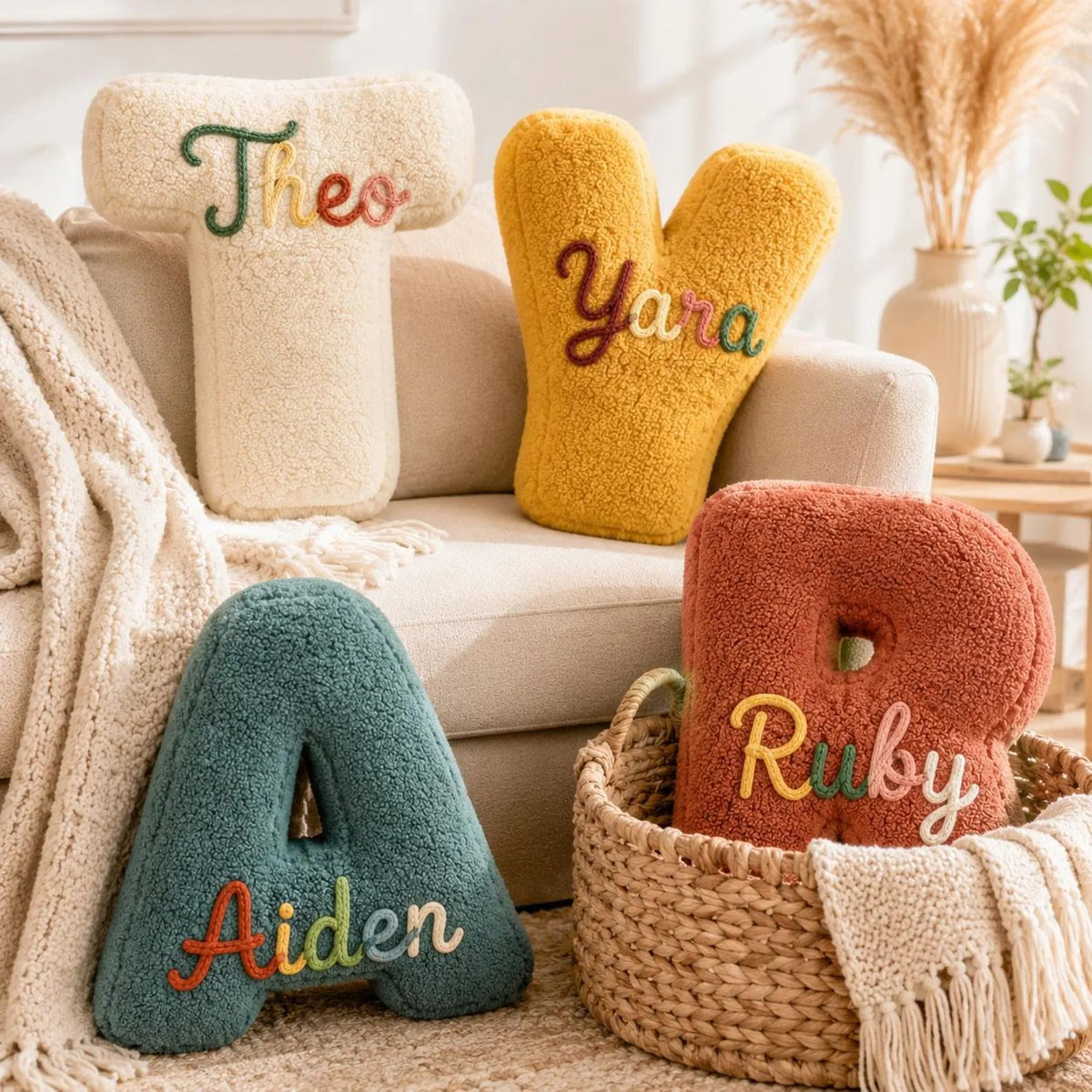 Personalized Letter Pillow