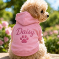 Custom  Personalized Puppy Embroidery Hoodie