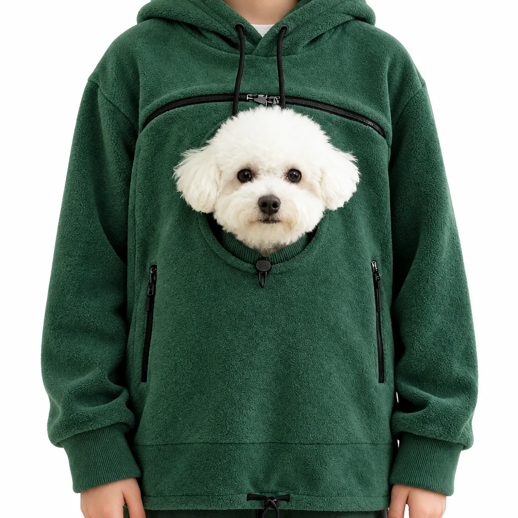 PupPocket Cozy Carrier Hoodie
