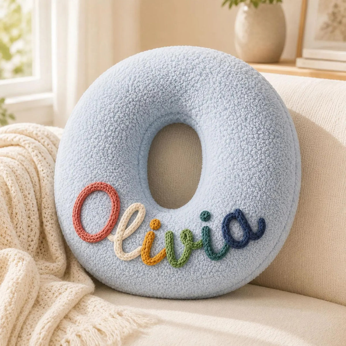 Personalized Letter Pillow